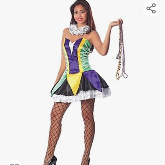 Womens "Bourbon Street Babe" Costume - Picture 4 of 5